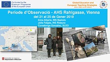 Job-shadowing in AHS Rahlgasse, Wien