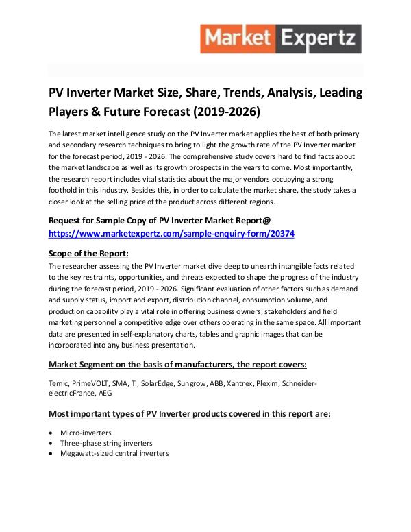 PV Inverter