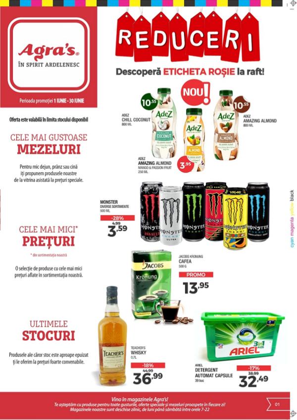 Agra's revista  Iunie 2019 Catalog reduceri si oferte produse in magazine