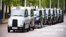 Why do you need to get insurance for your minicab?