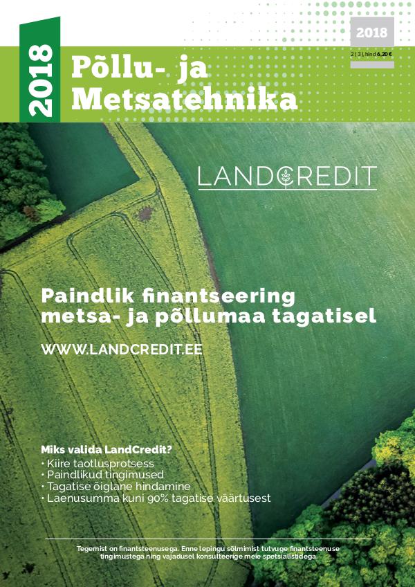 Põllu- ja Metsatehnika Sügis 2018