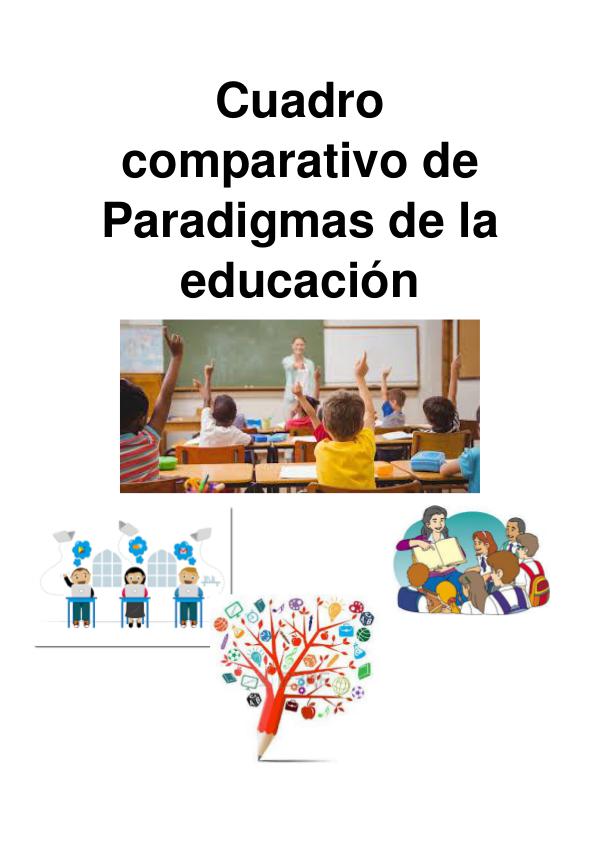 Paradigmas de la Educación Para la revista1111