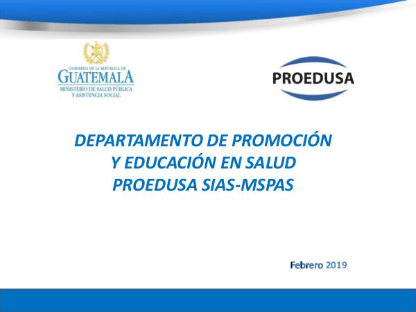 -PROEDUSA- Presentación OPS vfF