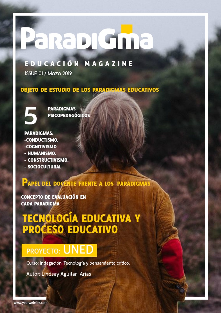 Paradigma PARADIGMAS DE LA EDUCACIÓN