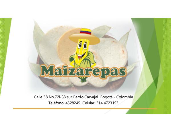 MaizArepa CATALOGOMAIZAREPA