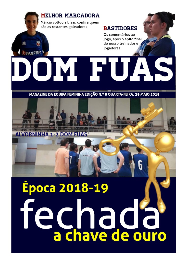 DOM FUAS MAGAZINE EDIÇÃO N.º 8 DE 29 DE MAIO DE 2019