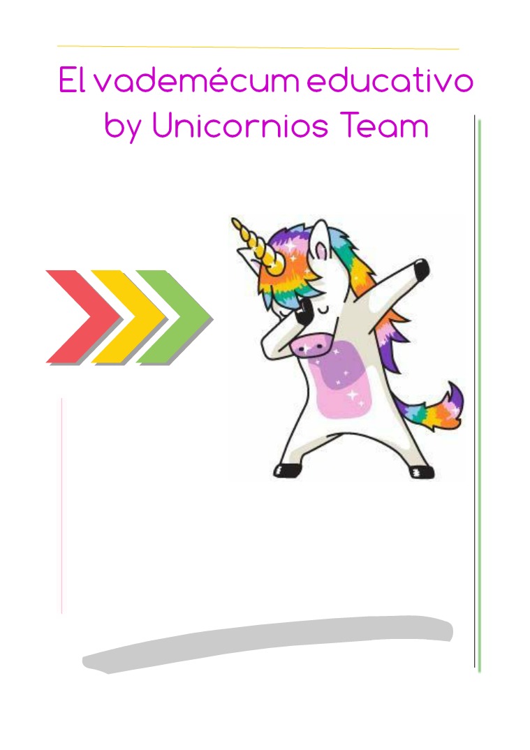 El vademécum educativo by Unicornios Team Marzo 2019