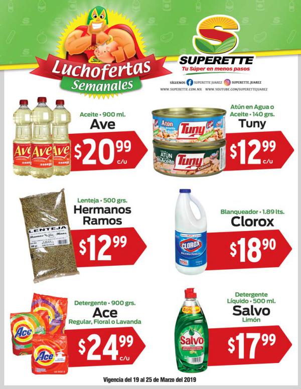 Luchofertas Superette! Vigentes al 25 de marzo del 2019. luchofertas_19Marzo.E110