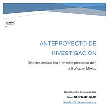 Anteproyecto de Investigación