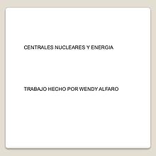 Centrales nucleares