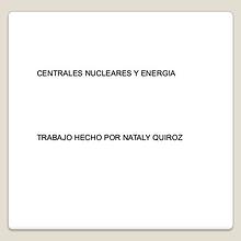 Centrales nucleares