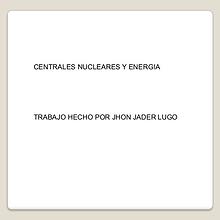 Centrales nucleares