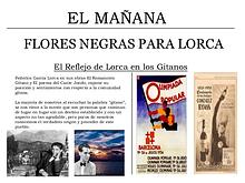 El refeljo de Lorca en los gitanos.