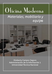 Materiales, mobiliario y equipo