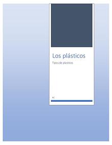 los plasticos