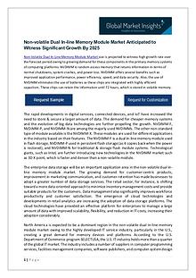 Non-volatile Dual In-line Memory Module Market Growth Potential & For