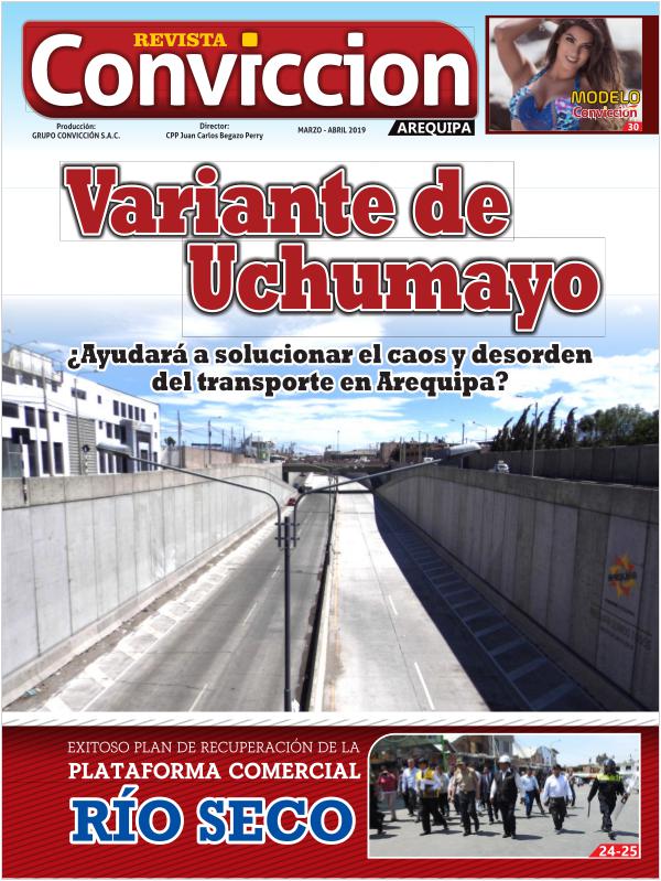 REVISTA CONVICCIÓN REVISTA CONVICCIÓN EDICIÓN MARZO - ABRIL 2019