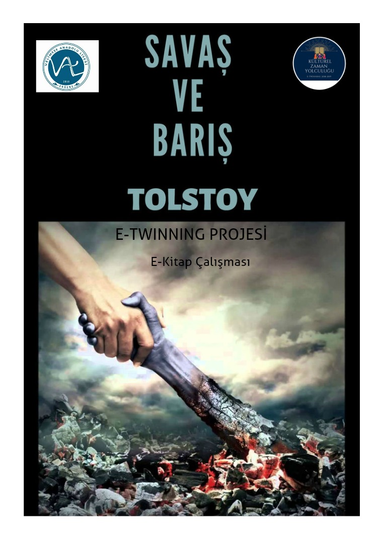 My first Publication savaş ve barış kitap tanıtım e-book çalısması