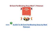 50 Cent Fat Blasting Soup Mark Peterson