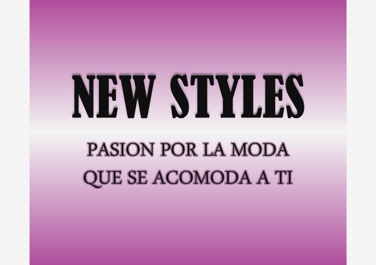 New Styles CATALOGO-DAMAS