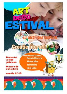 Album desene art deco estival martie 2019