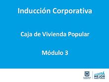 Inducción Corporativa CVP Mod3