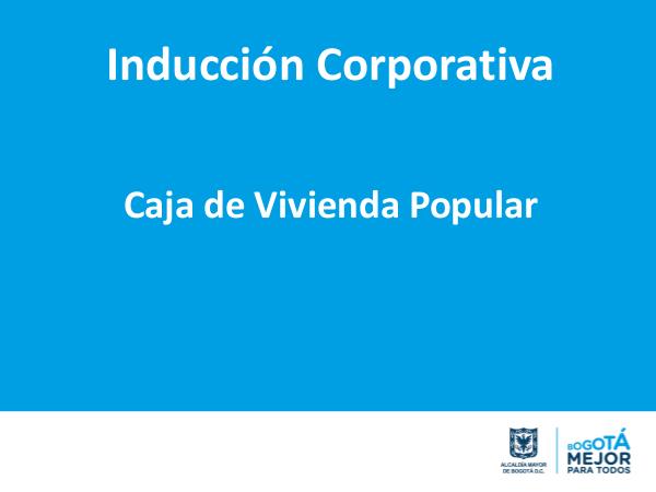 Presentacion Inducción CVP 2019 Mod 1