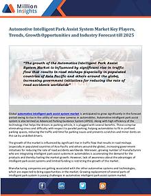 Automotive Intelligent Park Assist System Market