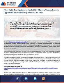 Fiber Optic Test Equipment Market