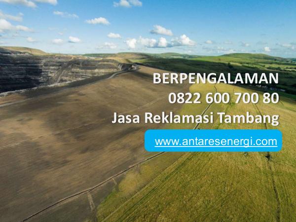 BERPENGALAMAN, 0822 600 700 80, Jasa Reklamasi Tam