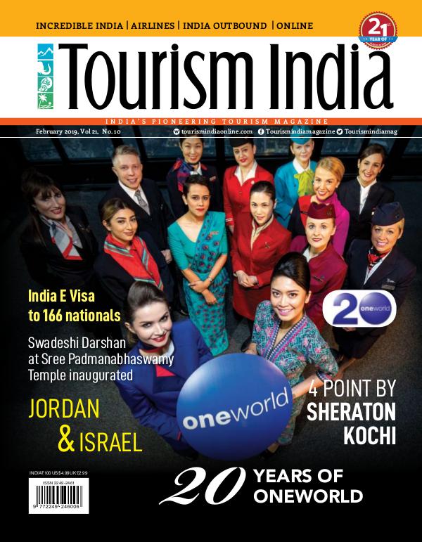 TOURISM INDIA MARCH 2019 TOURISM INDIA FEBRUARY 2019