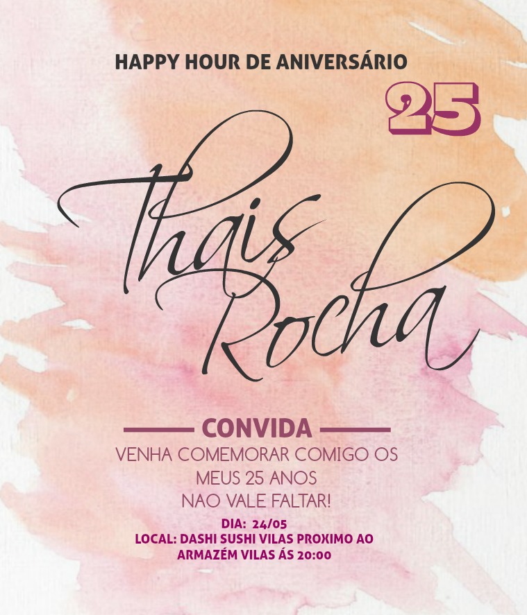 ANIVERSARIO DE THAIS