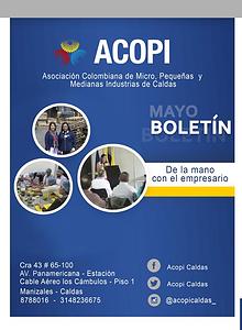 BOLETÍN MAYO ACOPI CALDAS