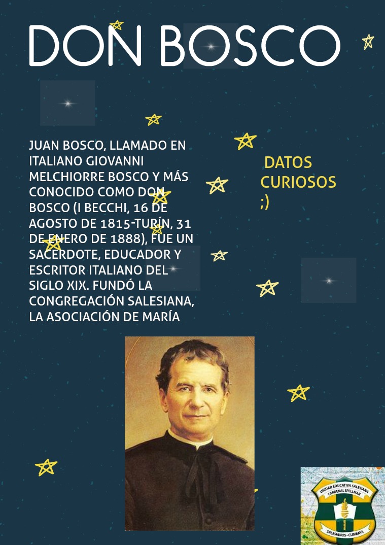 DON BOSCO JUAN FERNANDO SIGCHA DON BOSCO