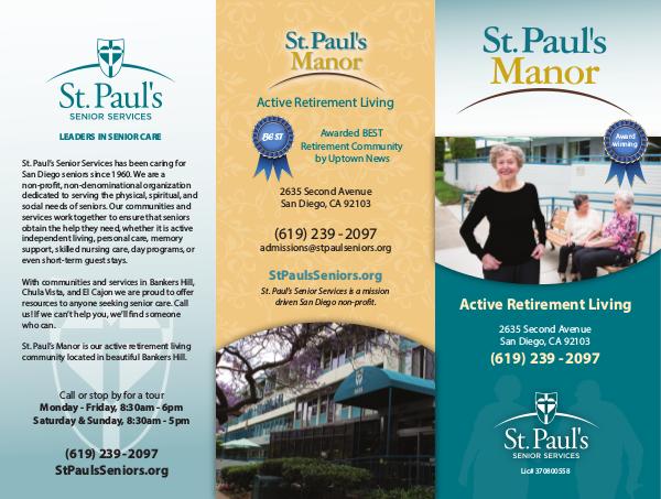 St. Paul's Senior Services St. Paul's Manor