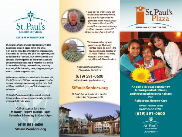 St. Paul's Senior Services St. Paul's Plaza