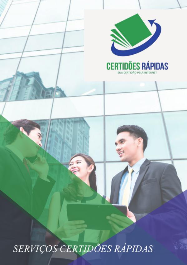 Catálogo de Serviços Catalogo de serviços das certidões