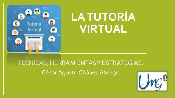 TUTORÍA VIRTUAL LA TUTORÍA VIRTUAL César