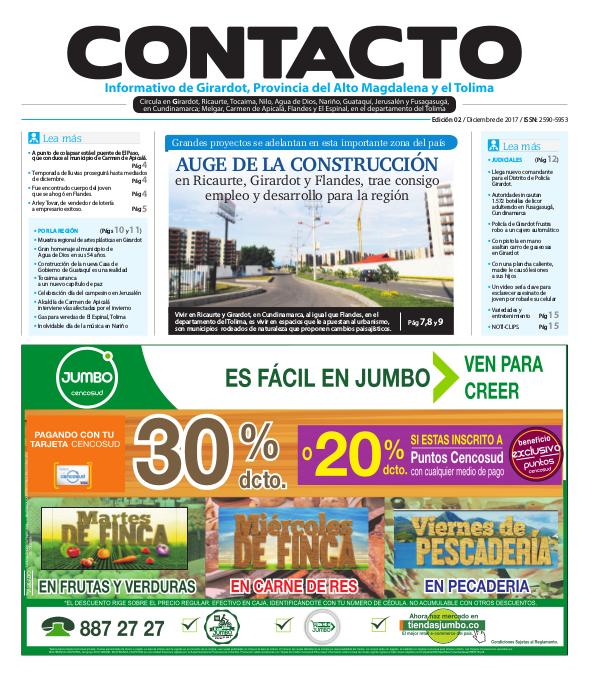 Mi primera publicacion PERIODICO CONTACTO ed 002  FINAL en baja