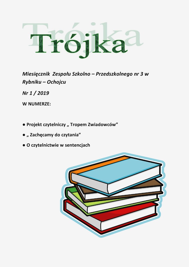 TRÓJKA Miesięcznik  Trójka