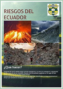 Riesgos en el Ecuador