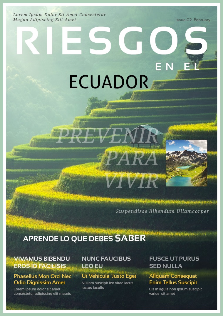 Riesgos en el Ecuador Riesgos en el Ecuador