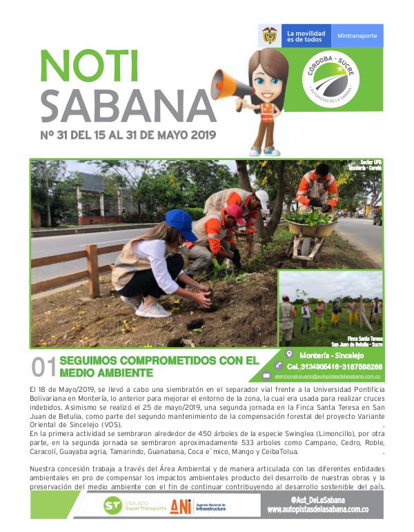 NOTISABANA 31