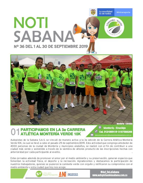 NotiSabana NOTISABANA 36