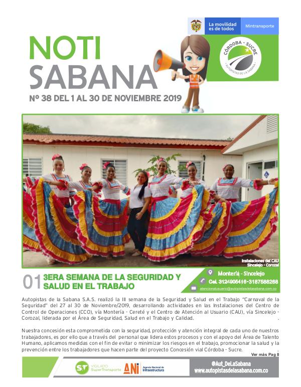 NotiSabana NOTISABANA 38