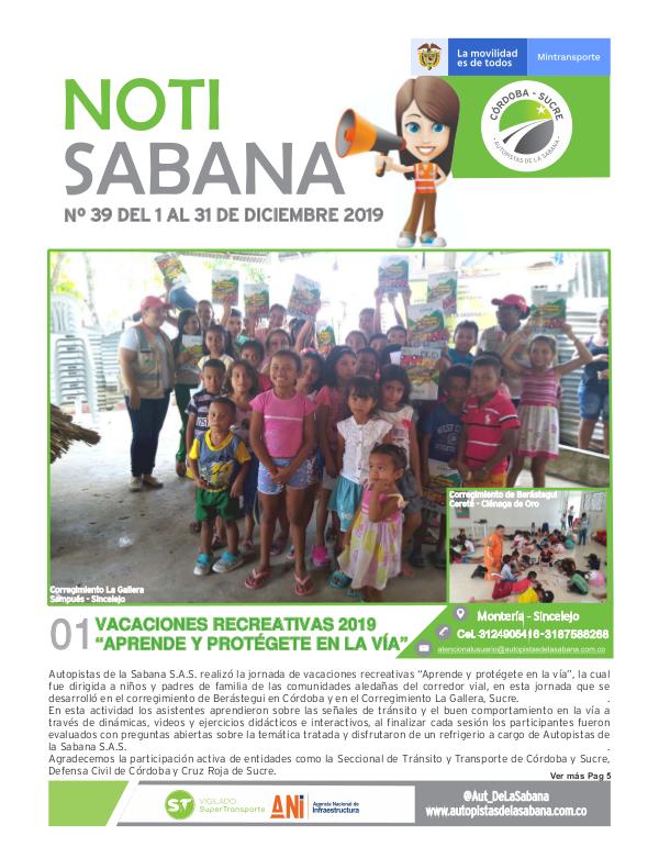 NOTISABANA 39