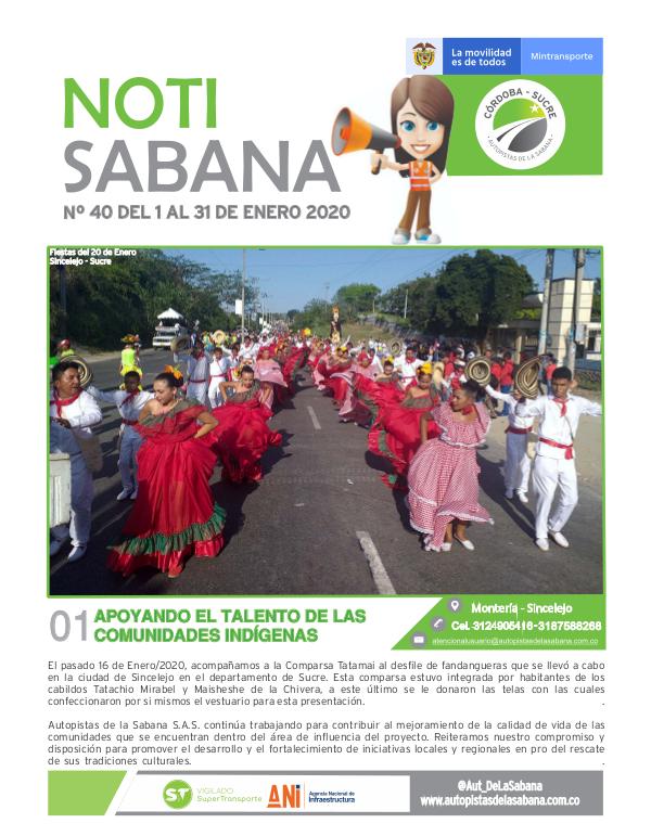 NOTISABANA 40