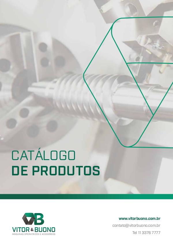 Catálogo de Máquinas e Acessórios Catálogo de Máquinas e Acessórios