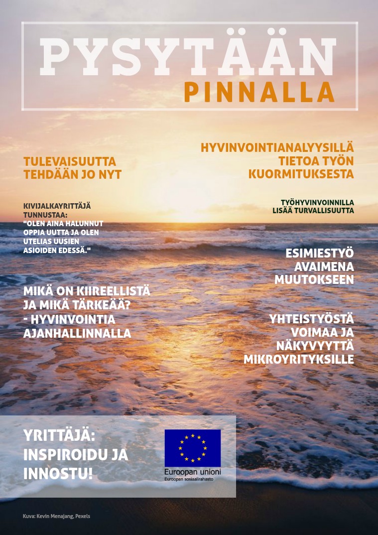 Pysytään pinnalla