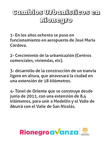 Construye el mundo: cambios urban&iacute;sticos